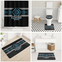 Aotearoa Atua Ranginui Bathroom Set Maori Sky Father Taniko Motifs LT14 - Polynesian Pride
