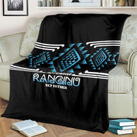 Aotearoa Atua Ranginui Blanket Maori Sky Father Taniko Motifs LT14 - Polynesian Pride