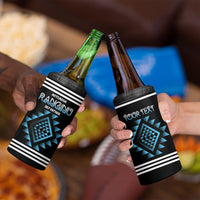 Aotearoa Atua Ranginui Personalised 4 in 1 Can Cooler Tumbler Maori Sky Father Taniko Motifs LT14 - Polynesian Pride