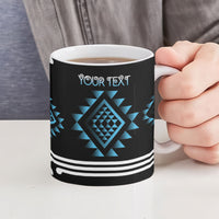 Aotearoa Atua Ranginui Personalised Ceramic Mug Maori Sky Father Taniko Motifs LT14 - Polynesian Pride