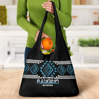 Aotearoa Atua Ranginui Grocery Bag Maori Sky Father Taniko Motifs LT14 - Polynesian Pride