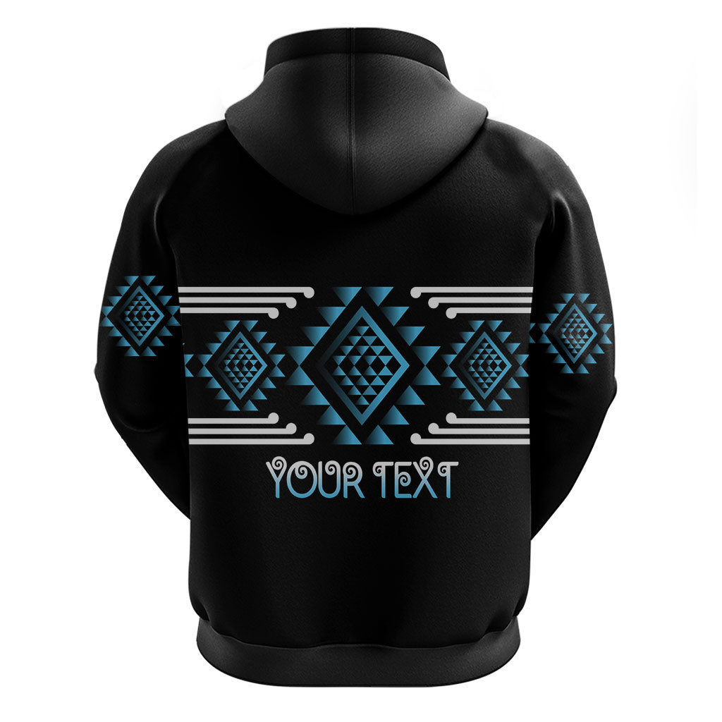 Aotearoa Atua Ranginui Personalised Hoodie Maori Sky Father Taniko Motifs LT14 - Polynesian Pride