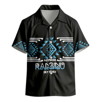 Aotearoa Atua Ranginui Personalised Kid Hawaiian Shirt Maori Sky Father Taniko Motifs LT14 - Polynesian Pride