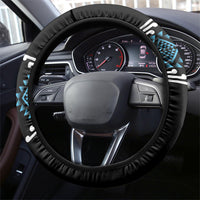 Aotearoa Atua Ranginui Steering Wheel Cover Maori Sky Father Taniko Motifs LT14 - Polynesian Pride