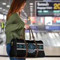 Aotearoa Atua Ranginui Travel Bag Maori Sky Father Taniko Motifs LT14 - Polynesian Pride