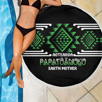 Aotearoa Atua Papatuanuku Beach Blanket Maori Earth Mother Taniko Motifs LT14 - Polynesian Pride