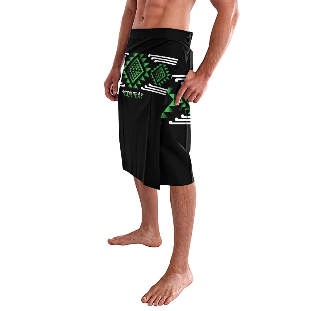 Aotearoa Atua Papatuanuku Personalised Lavalava Maori Earth Mother Taniko Motifs LT14 - Polynesian Pride