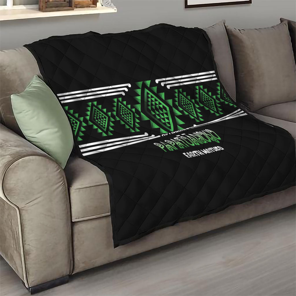 Aotearoa Atua Papatuanuku Quilt Maori Earth Mother Taniko Motifs LT14 - Polynesian Pride