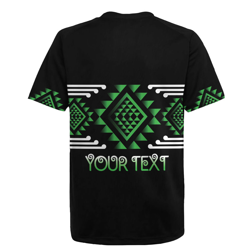 Aotearoa Atua Papatuanuku Personalised Rugby Jersey Maori Earth Mother Taniko Motifs LT14 - Polynesian Pride