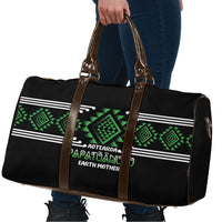 Aotearoa Atua Papatuanuku Travel Bag Maori Earth Mother Taniko Motifs LT14 - Polynesian Pride