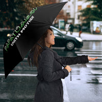 Aotearoa Atua Papatuanuku Umbrella Maori Earth Mother Taniko Motifs LT14 - Polynesian Pride