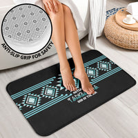 Aotearoa Atua Tangaroa Bathroom Set Maori God Of The Sea Taniko Motifs LT14 - Polynesian Pride