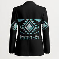 Aotearoa Atua Tangaroa Personalised Blazer Maori God Of The Sea Taniko Motifs LT14 - Polynesian Pride