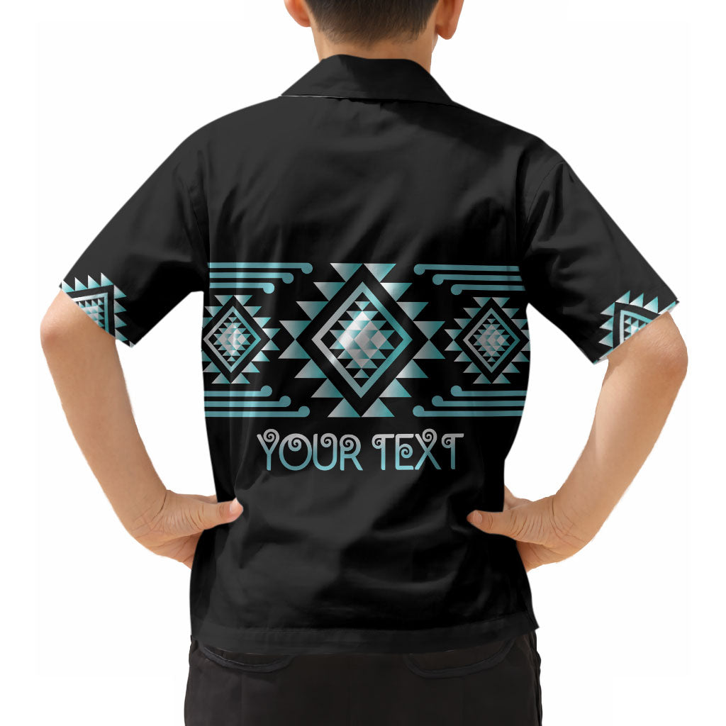 Aotearoa Atua Tangaroa Personalised Hawaiian Shirt Maori God Of The Sea Taniko Motifs LT14 - Polynesian Pride