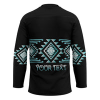 Aotearoa Atua Tangaroa Personalised Hockey Jersey Maori God Of The Sea Taniko Motifs LT14 - Polynesian Pride