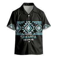 Aotearoa Atua Tangaroa Personalised Kid Hawaiian Shirt Maori God Of The Sea Taniko Motifs LT14 - Polynesian Pride