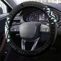 Aotearoa Atua Tangaroa Steering Wheel Cover Maori God Of The Sea Taniko Motifs LT14 - Polynesian Pride