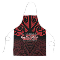Keep Maori Wards New Zealand Apron Stronger Together Aotearoa Taniko - Polynesian Pride