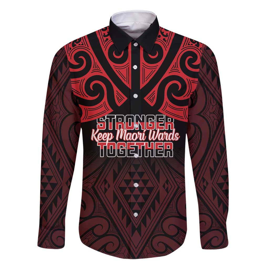 Personalised Keep Maori Wards New Zealand Family Matching Mermaid Dress and Hawaiian Shirt Stronger Together Aotearoa Taniko - Polynesian Pride