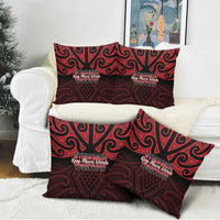 Keep Maori Wards New Zealand Pillow Cover Stronger Together Aotearoa Taniko - Polynesian Pride