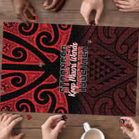 Keep Maori Wards New Zealand Puzzle Stronger Together Aotearoa Taniko - Polynesian Pride