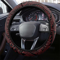 Keep Maori Wards New Zealand Steering Wheel Cover Stronger Together Aotearoa Taniko - Polynesian Pride