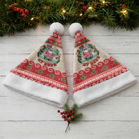 Mele Kalikimaka Hawaii Christmas Santa Hat Funny Beer-Loving Santa Hawaiian Tropical - Polynesian Pride