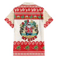 Mele Kalikimaka Hawaii Family Matching Summer Maxi Dress and Hawaiian Shirt Funny Beer-Loving Santa Hawaiian Tropical LT14 - Polynesian Pride