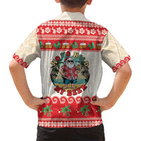 Mele Kalikimaka Hawaii Hawaiian Shirt Funny Beer-Loving Santa Hawaiian Tropical LT14 - Polynesian Pride