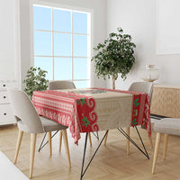 Mele Kalikimaka Hawaii Tablecloth Funny Beer-Loving Santa Hawaiian Tropical LT14 - Polynesian Pride