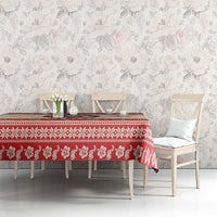 Mele Kalikimaka Hawaii Tablecloth Funny Beer-Loving Santa Hawaiian Tropical LT14 - Polynesian Pride