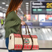 Mele Kalikimaka Hawaii Travel Bag Funny Beer-Loving Santa Hawaiian Tropical LT14 - Polynesian Pride