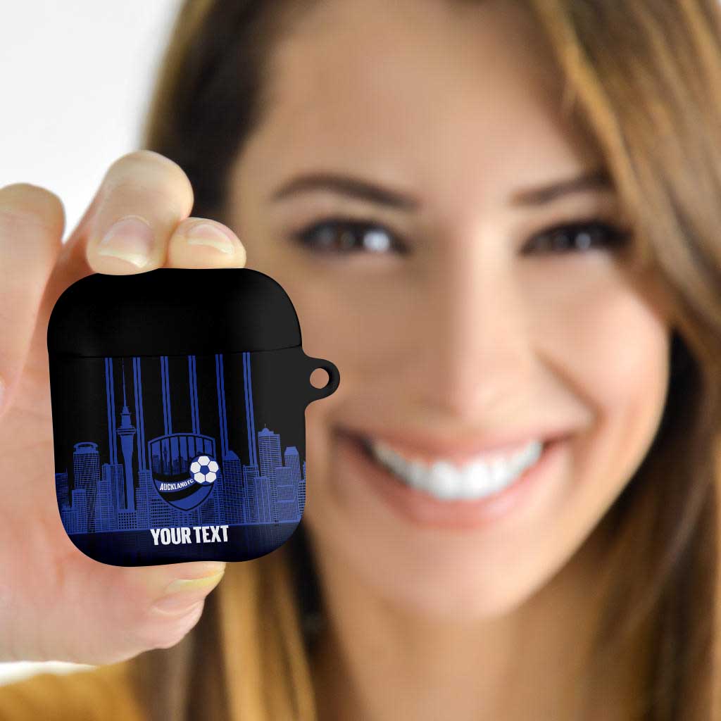 New Zealand Auckland Football Custom AirPods Case Go City of Sails Est 2025