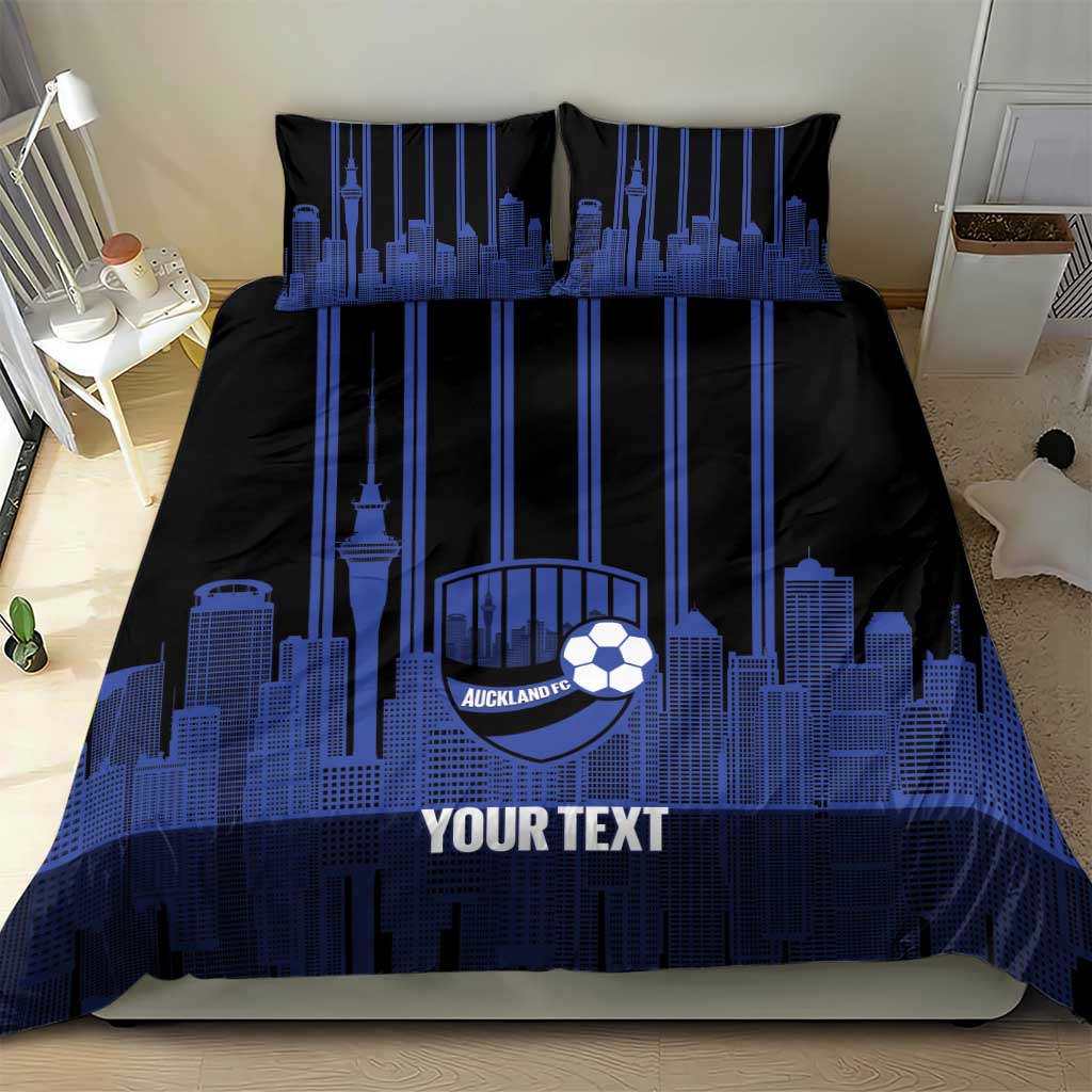 New Zealand Auckland Football Custom Bedding Set Go City of Sails Est 2025