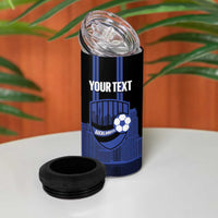 New Zealand Auckland Football Custom 4 in 1 Can Cooler Tumbler Go City of Sails Est 2025