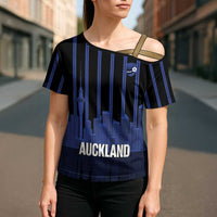 New Zealand Auckland Football Custom Cross Shoulder Shirt Go City of Sails Est 2025