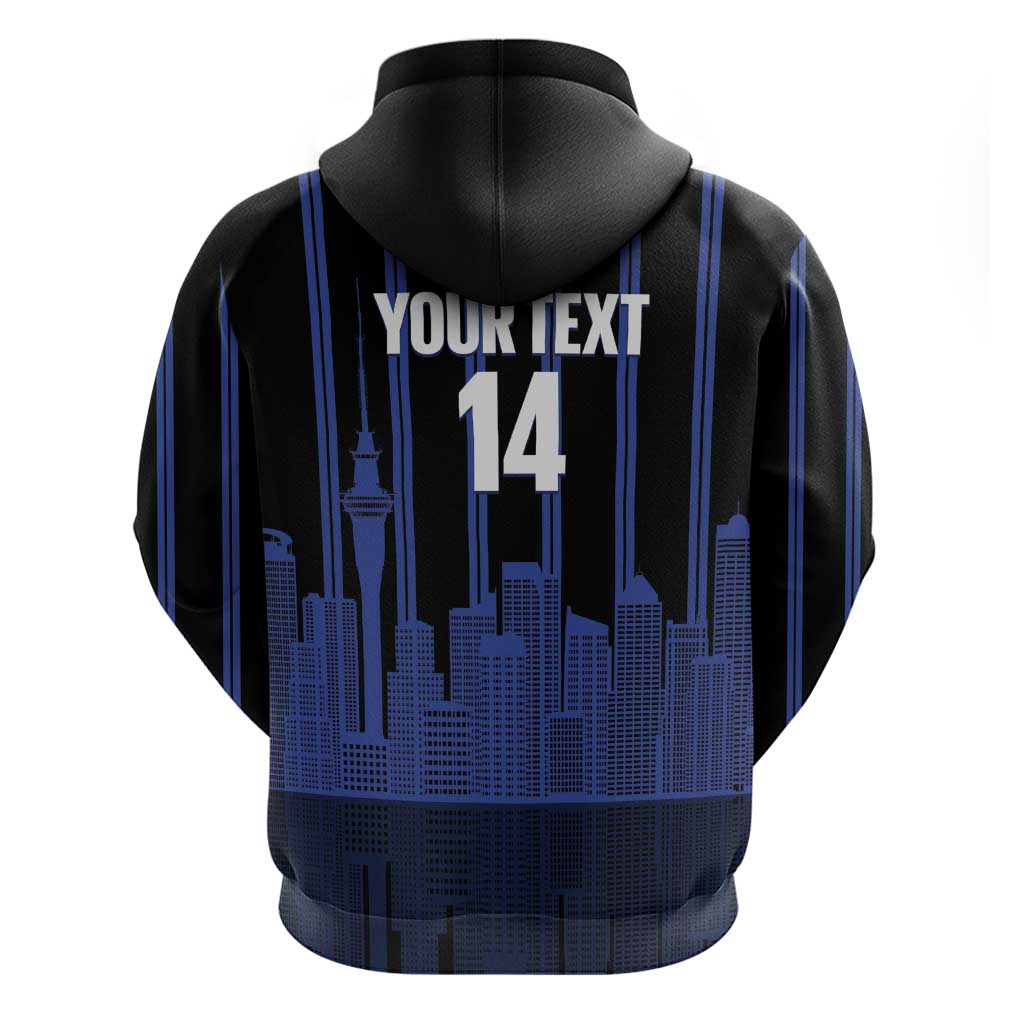 New Zealand Auckland Football Custom Hoodie Go City of Sails Est 2025