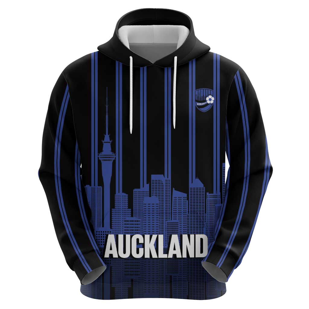 New Zealand Auckland Football Custom Hoodie Go City of Sails Est 2025