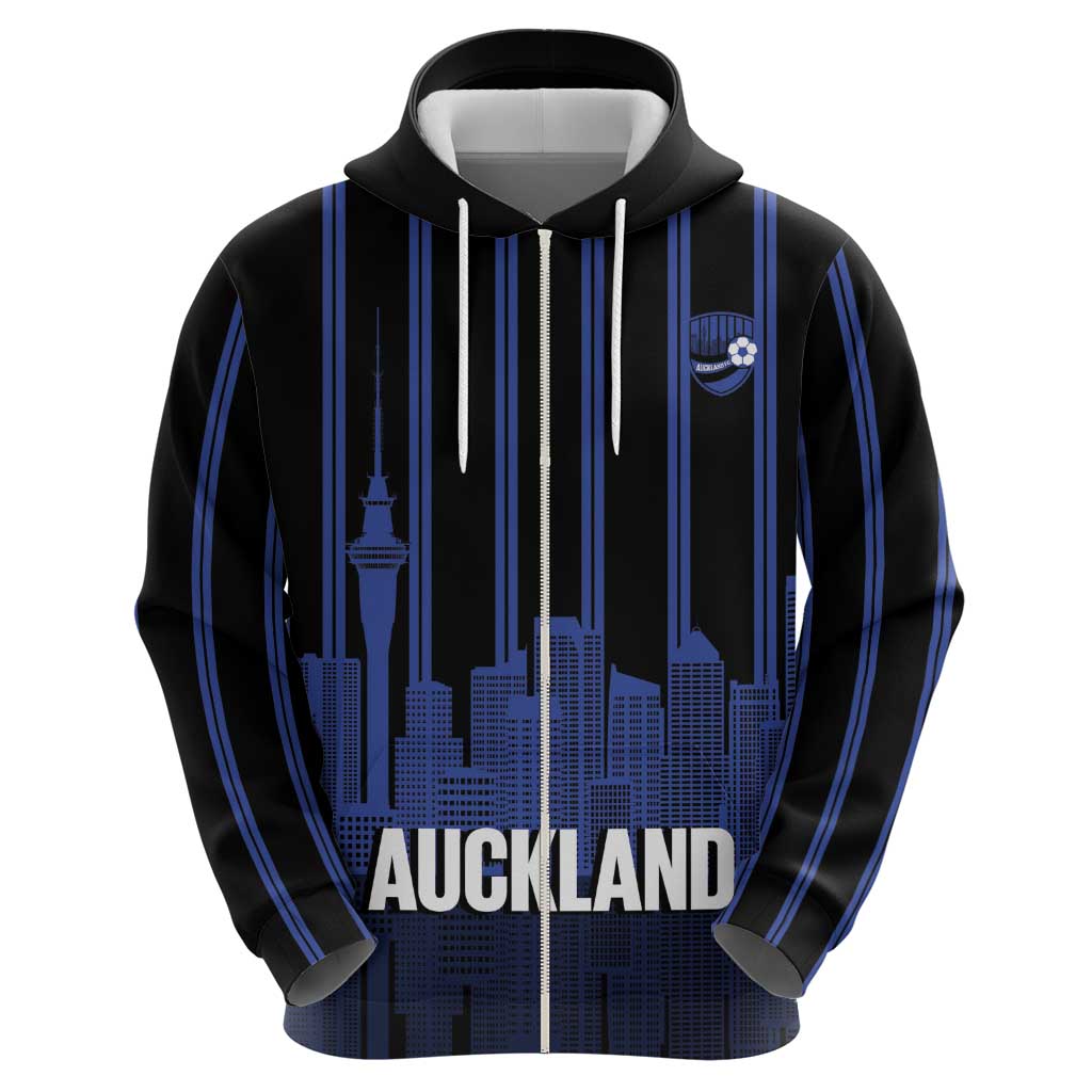 New Zealand Auckland Football Custom Hoodie Go City of Sails Est 2025