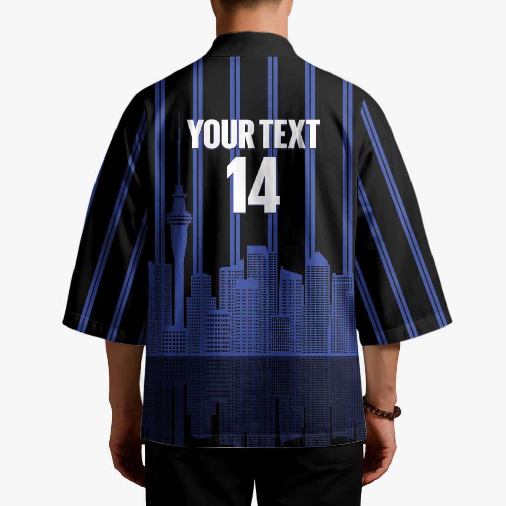 New Zealand Auckland Football Custom Kimono Go City of Sails Est 2025