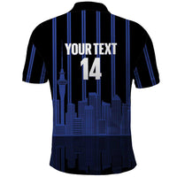 New Zealand Auckland Football Custom Polo Shirt Go City of Sails Est 2025