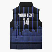 New Zealand Auckland Football Custom Sleeveless Puffer Jacket Go City of Sails Est 2025 LT14 - Polynesian Pride