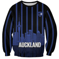 New Zealand Auckland Football Custom Sweatshirt Go City of Sails Est 2025