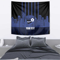 New Zealand Auckland Football Custom Tapestry Go City of Sails Est 2025 LT14 - Polynesian Pride
