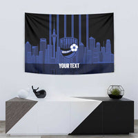 New Zealand Auckland Football Custom Tapestry Go City of Sails Est 2025 LT14 - Polynesian Pride