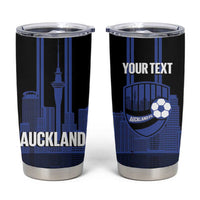 New Zealand Auckland Football Custom Tumbler Cup Go City of Sails Est 2025