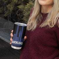 New Zealand Auckland Football Custom Tumbler Cup Go City of Sails Est 2025