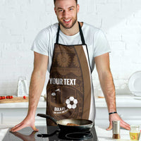 Bula Fiji Football Custom Apron One Vanua One Team Tapa Pattern
