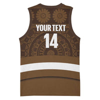 Bula Fiji Football Custom Basketball Jersey One Vanua One Team Tapa Pattern LT14 - Polynesian Pride