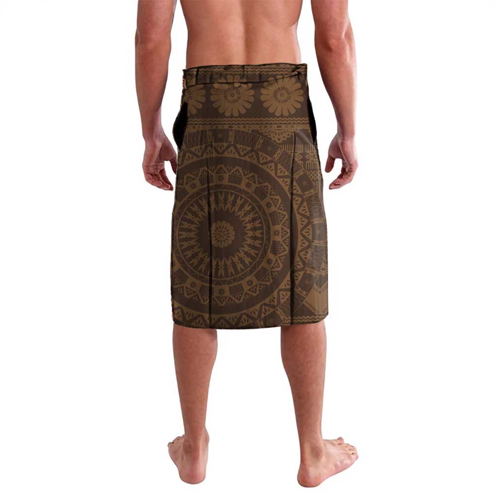 Bula Fiji Football Custom Lavalava One Vanua One Team Tapa Pattern